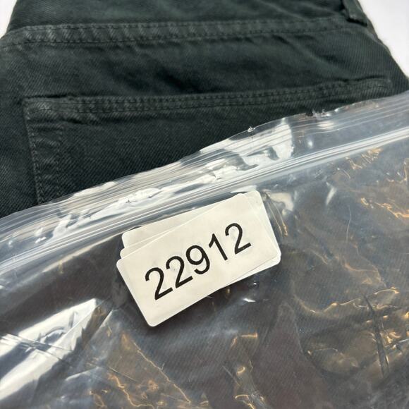 $195 Sid Mashburn Straight Leg Jeans Men's 32x30 Coal Black Denim - Picture 13 of 13